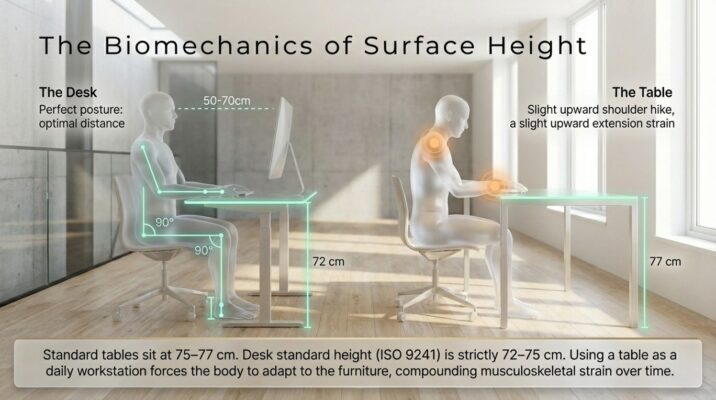 Difference Between Desk and Table