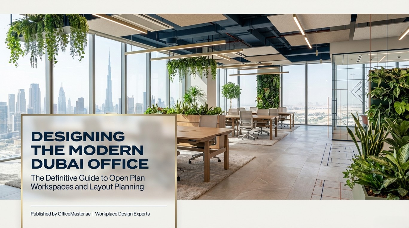 How to Plan an Open Plan Office in Dubai — Workstation Layout