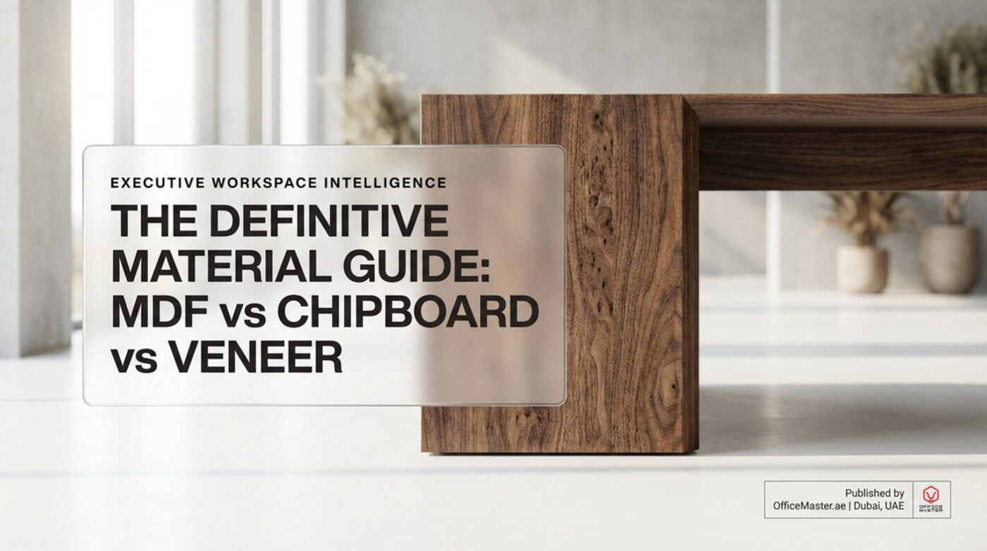 MDF vs Chipboard vs Veneer: Executive Desk Guide UAE