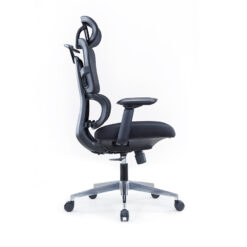Alternative view of MIRAGE – HIGH BACK  BLACK "MESH CHAIR"