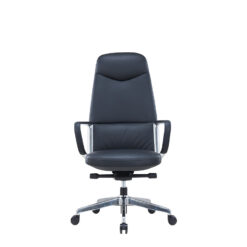 SENATOR – HIGH BACK BLACK PU LEATHER CHAIR