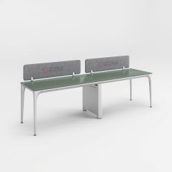 Arrow Series : Workstation Cluster of 2 In-Line - Image 3
