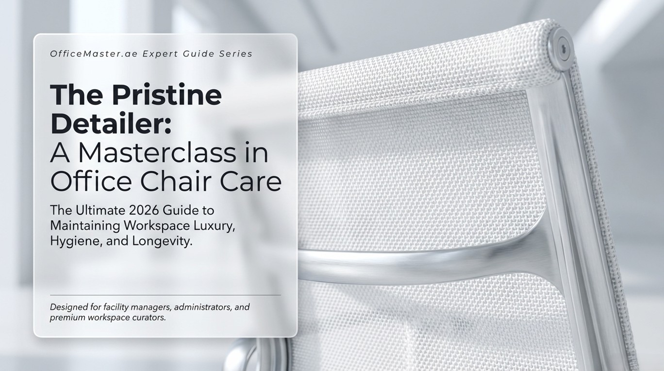 How to Clean an Office Chair | OfficeMaster.ae