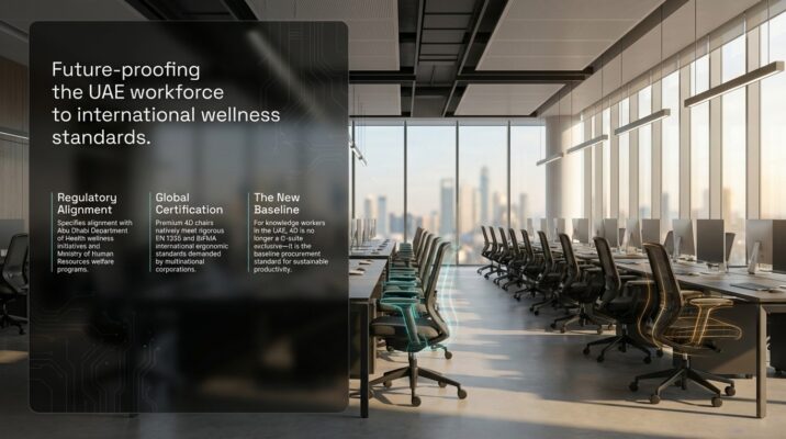 4D vs 2D Armrests Which Office Chair Adjustment Is Right for Long Hours in Abu Dhabi