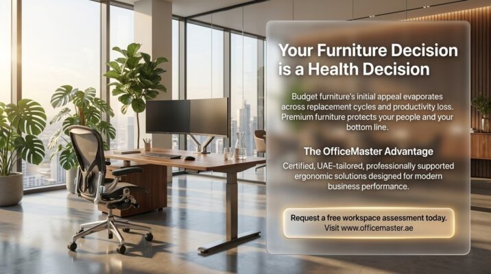 Budget vs Premium Office Furniture What Really Impacts Health - Office Furniture Dubai