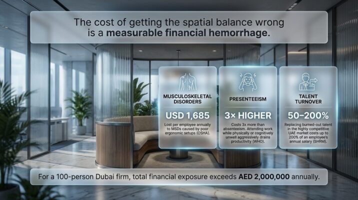 Space Optimization vs Employee Health in Dubai Workspaces