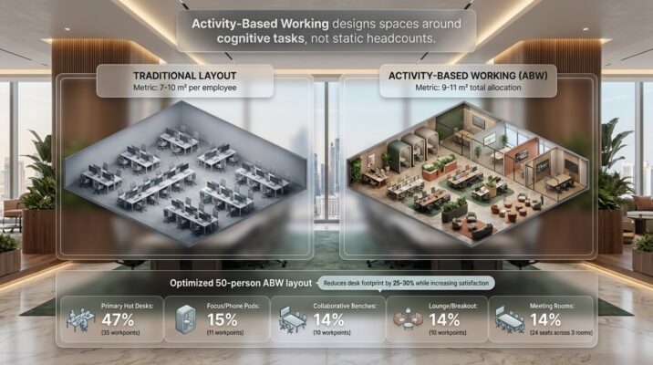 Space Optimization vs Employee Health in Dubai Workspaces