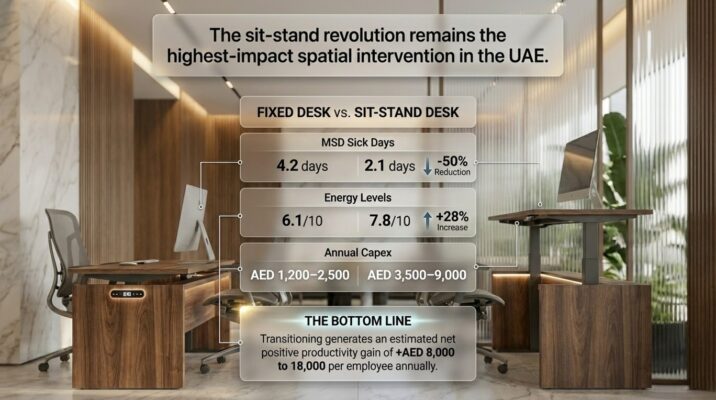 Space Optimization vs Employee Health in Dubai Workspaces