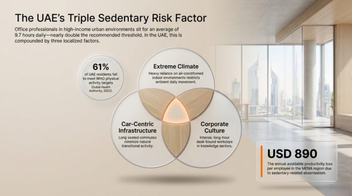 Standing Desk vs Sitting Health Evidence for Dubai Offices