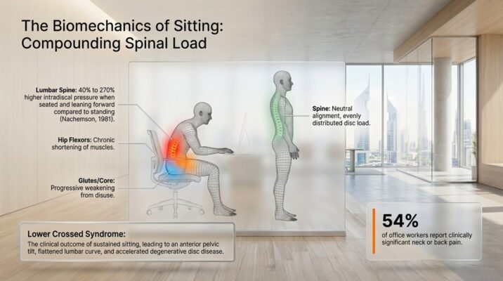 Standing Desk vs Sitting Health Evidence for Dubai Offices