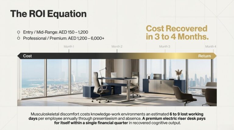 What Is a Riser Desk? | OfficeMaster UAE