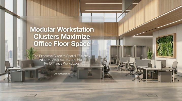 Modular Workstation Clusters Maximize Office Floor Space